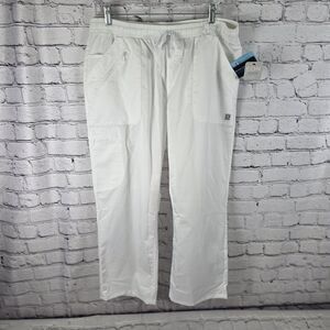 EON Petite‎ White Scrub Pants by Maevn CoolMax UPF 40+